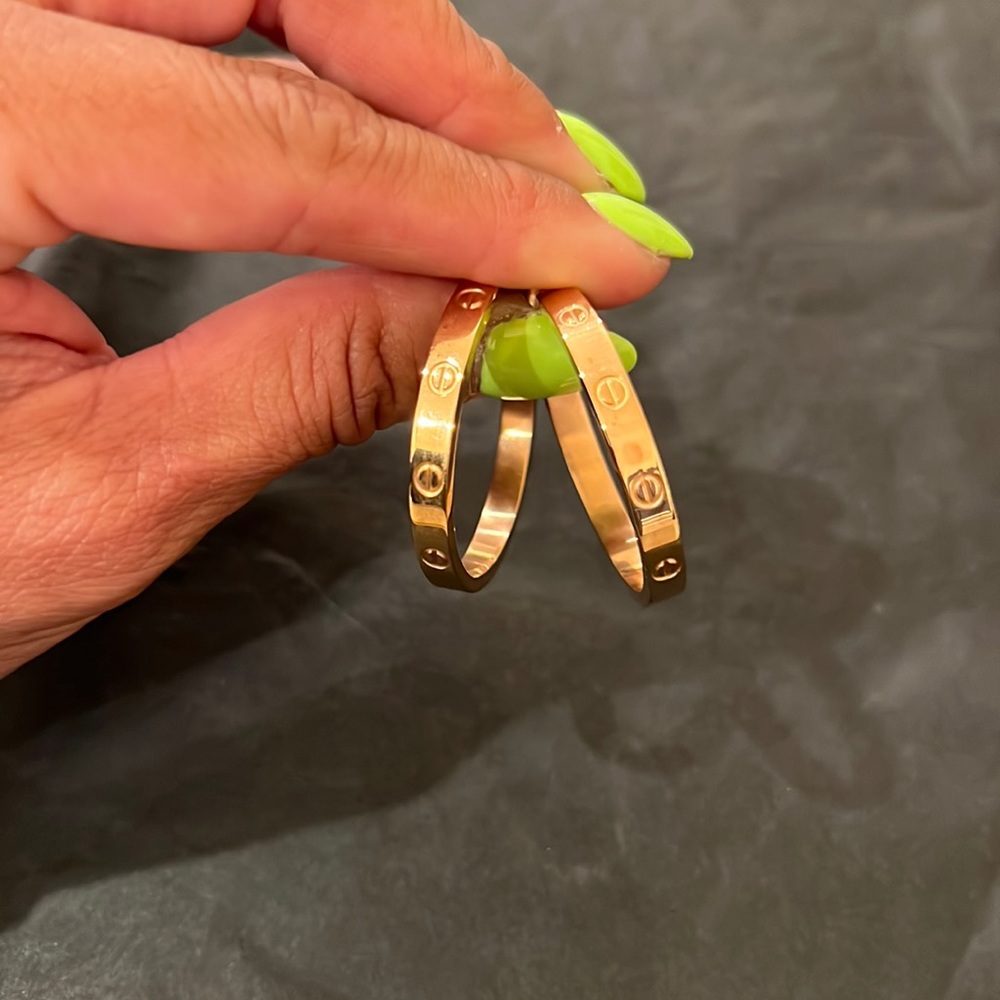 Designer Hoop Earrings